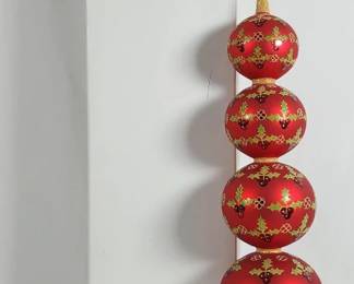 Christopher Radko Glass Christmas Tree Topper