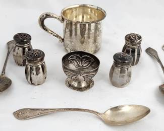 Sterling Silver Dinnerware Pieces
