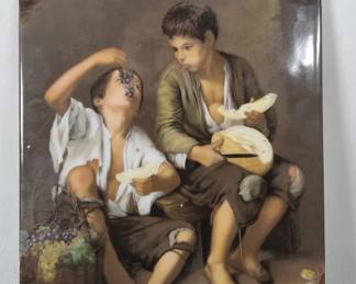 Bartolome Esteban Murillo KPM Porcelain Plaque