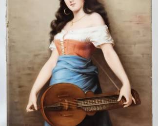 Antique Original KPM Porcelain Plaque