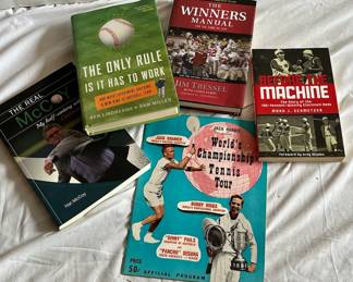 1947 Worlds Championship Tennis Tour  More Sports Books