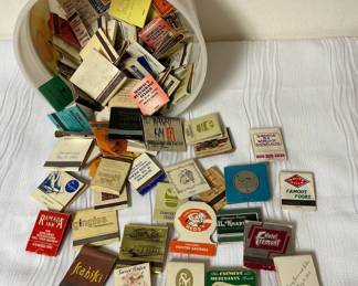 Assortment Of Vintage Matchbooks 