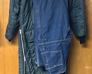 OshKosh Size 48 2 Blue Overalls And Chiller Killer Snowsuit 