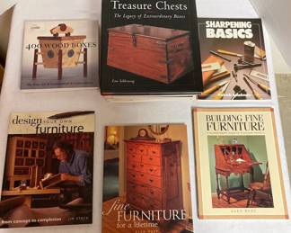 Variety Of Furniture Woodworking Books
