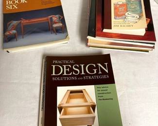 Variety Of Woodworking Books 