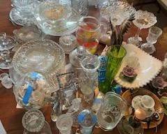 Lots of Glass, Pottery...Cape Cod, Pattern, etc.