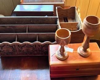 Desktop Wooden Pieces