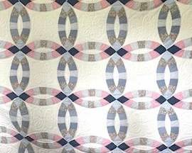 Double Wedding Ring Quilt