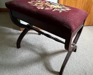 Needlepoint Bench