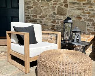 Wicker Outdoor Table
