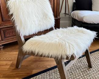 Modern side Chair with Hair