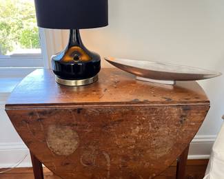 Antique Drop Leaf Table 34" L x 18.5" W (50" folded out) x 28" H