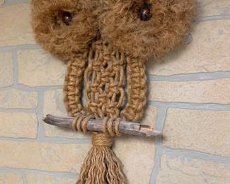 Macrame Owl