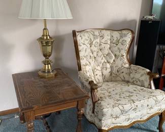 End Table & Chair