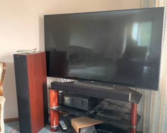 Lg. TV - Sound Bar and Speakers