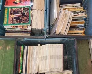 #7012 • 3 Totes of Automotive and Toy Magazines
