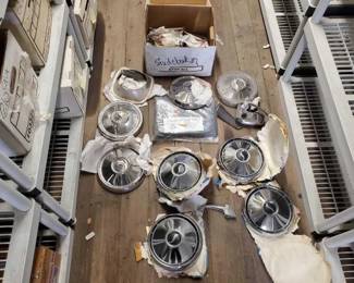 #7214 • Box Of Vintage StudeBaker Parts
