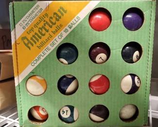 #7244 • Top Quality American Billard Balls
