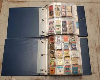 #7552 • (2) Binders Of Vintage Ford Collectible Matchbooks
