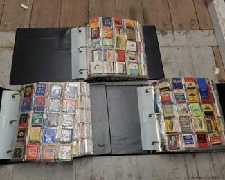 #7556 • (3) Binders Of Collectable Vintage Matchbooks
