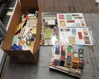 #7558 • Collectible Vintage Match Books & Collectors Price Guide Book
