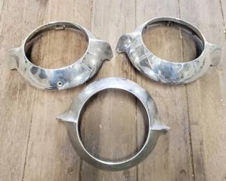 #7582 • (3) Headlight Bezzels
