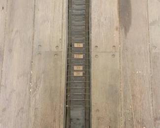 #7634 • Vintage Kaiser Frazer Time Card Rack
