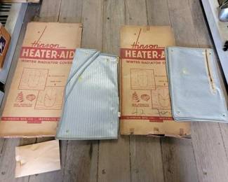 #7652 • (2) Hinson Heater-Aid Winter Radiator Cover

