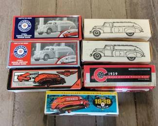 #7656 • (7) Diecast Airflow Tanker Banks
