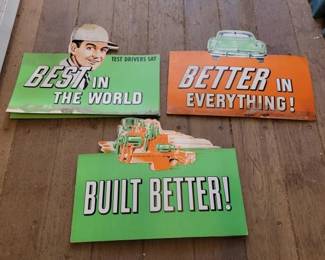 #7706 • (8) Cardboard Sale Signs
