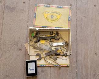#7722 • Can Opens, Bottle Openers, Wrench, Lighter & Keys
