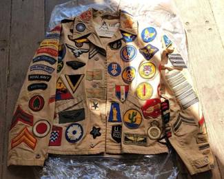 #7735 • Coat with Patch Collection
