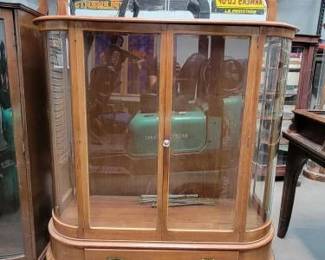 #510 • Glass Cabinet with Mirror
