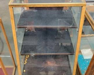 #516 • Rolling Glass Display Cabinet
