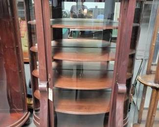 #524 • Mirror Back China Cabinet
