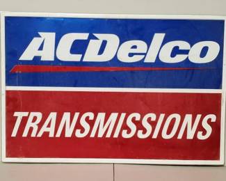 #572 • ACDelco Transmissions Metal Sign
