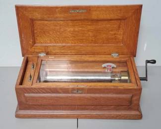 #584 • Antique Cylinder Music Box
