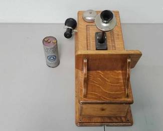 #606 • Antique Western Electric Wall Mount Telephone
