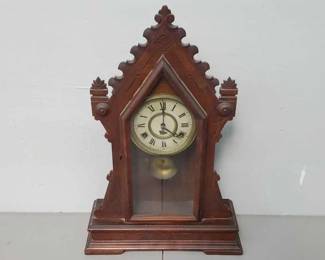 #611 • Antique Wood Clock
