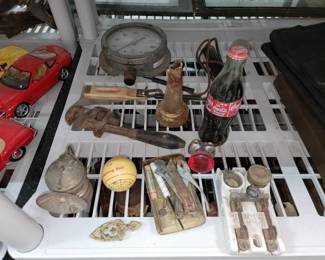 #661 • Coke Bottl3, Wrench, Psi Scale & Training Ball
