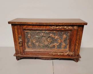 #671 • Copper Accent Cabinet

