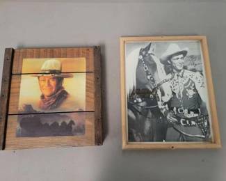 #681 • (2) Roy Rogers pictures
