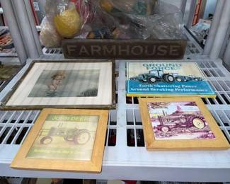 #680 • (5) Wooden Wall Decor Signs
