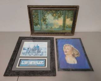 #683 • (3) framed Pictures
