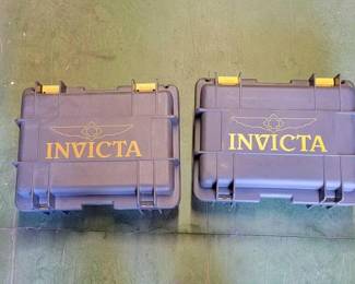 #6012 • (2) Invicta Hard Cases
