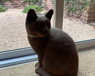 Cat sculpture. A huge collection of cats in every medium 