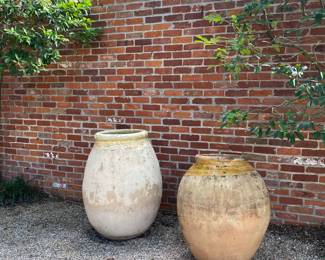 Antique Biot urns - probably 18th century 