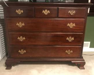 Solid mahogany dresser. 