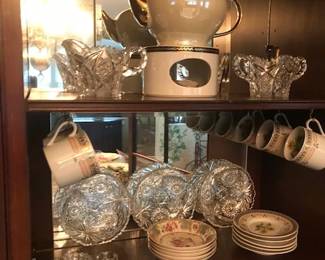 Demi tasse, teapots etc 