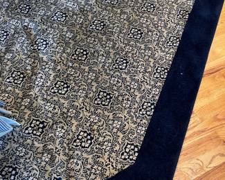 9 foot octagonal wool area rug